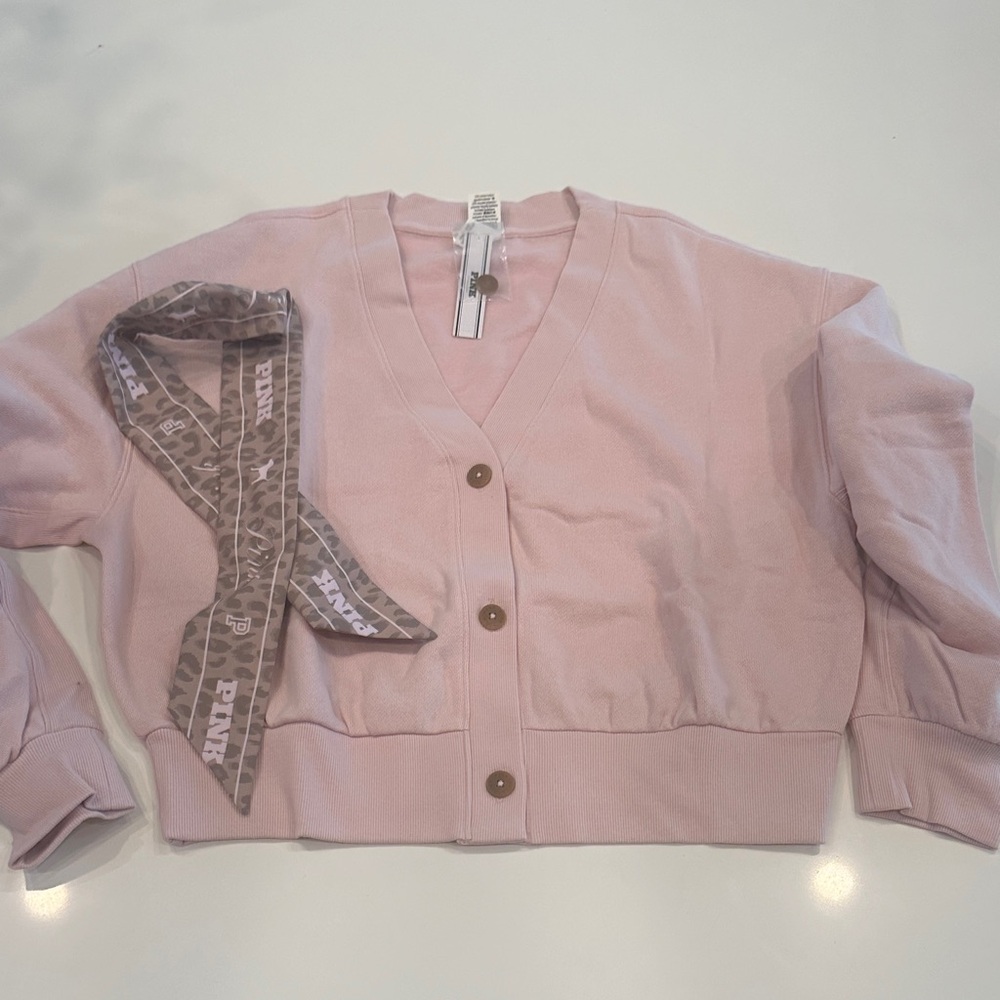 PINK Victoria's Secret Light Pink Cardigan